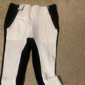 Black and white bebe  leggings